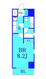 コニファー新子安【3階】の間取り