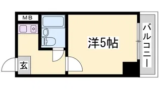 ネオアージュ神戸元町【4階】の間取り