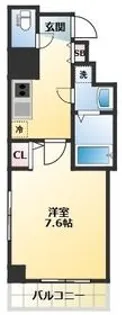 グランシャリオ西尾久【3階】の間取り