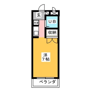 グランデ島田橋【3階】の間取り