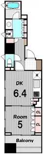 レグラス川崎【11階】の間取り
