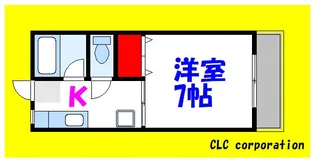 ジュネス行徳【1階】の間取り