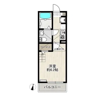 グランディオ横浜南【2階】の間取り