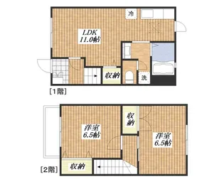 ドエルBの間取り
