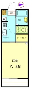 アクシーズ鷲宮【1階】の間取り