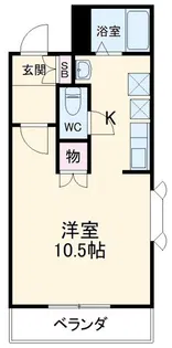 クオーレメイトウ【1階】の間取り