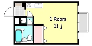 プレイヤー新屋敷【5階】の間取り