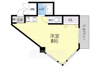 マインド3【7階】の間取り