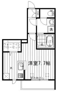 メゾン白樺中野坂上S棟【3階】の間取り
