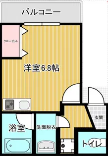 Premium S Kamata【2階】の間取り