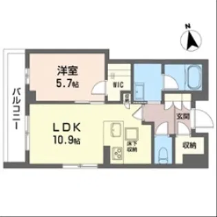 シャーメゾンNT【1階】の間取り