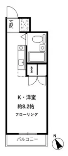 クレールN【3階】の間取り