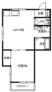 TONONNo.1【2階】の間取り