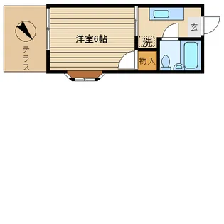 ファミーユ長崎【1階】の間取り