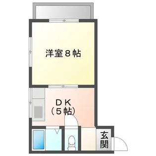 ルネッサンス福石【3階】の間取り