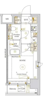 東京都葛飾区新小岩2【マンション】の間取り