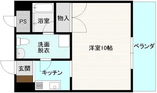 プログレッソ【4階】の間取り