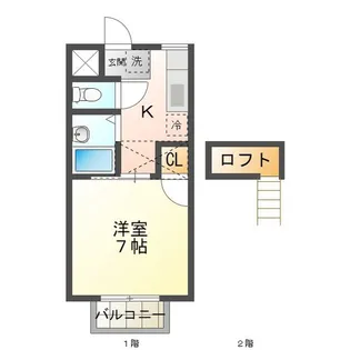 ドリーム 2【1階】の間取り