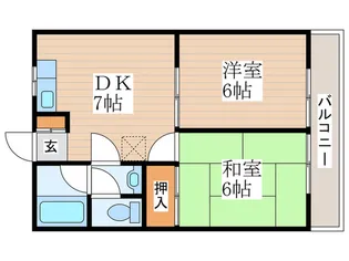 ワコ-レエレガンス青梅【5階】の間取り