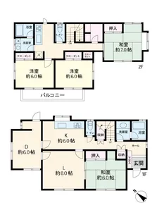 千葉県浦安市富岡1【一戸建】の間取り