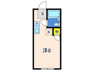 スカイパルユタカ【1階】の間取り