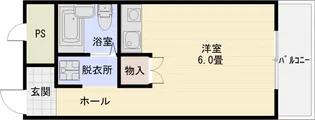 グレープ本町【1階】の間取り