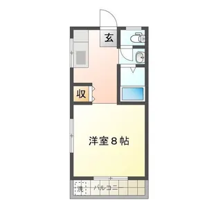 コーポ田中【2階】の間取り