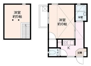 コーポ浜口【2階】の間取り