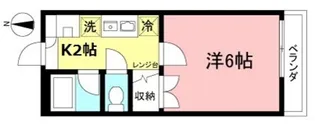 MKジェムズ【2階】の間取り