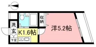 サンライフ代田【3階】の間取り