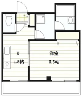 ハイツMKM【2階】の間取り