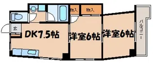 メルヴェイユ(矢野)【4階】の間取り