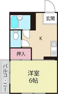 山本マンション【3階】の間取り