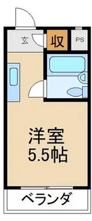 ハイツ長尾【2階】の間取り