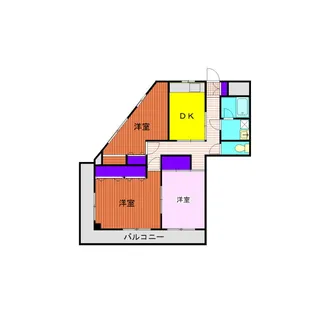 アーバン・フラット【3階】の間取り