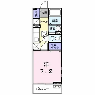 メゾンド・スカイ【2階】の間取り