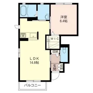 シャルム38C【1階】の間取り