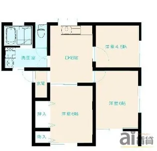 埼玉県新座市野火止7【アパート】の間取り