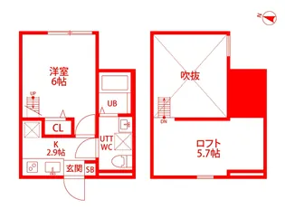 Bonheur Shonan【1階】の間取り