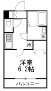 プログレッソ船橋II【1階】の間取り