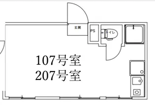 REZET柏【2階】の間取り