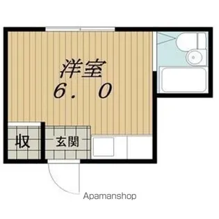 コーポラス長良【2階】の間取り