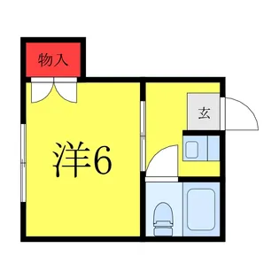 東京都板橋区徳丸6【アパート】の間取り
