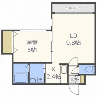 A BOND east【4階】の間取り