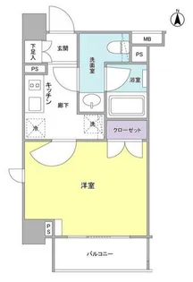 東京都荒川区南千住5【マンション】の間取り