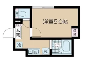 フェリーチェ小竹向原【1階】の間取り