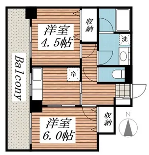 東京都墨田区向島1【マンション】の間取り
