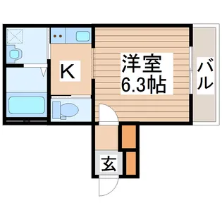 SENTOgarden II【1階】の間取り