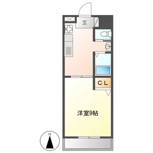 リヴェール山王【2階】の間取り