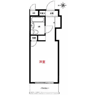 東京都品川区南品川4【マンション】の間取り